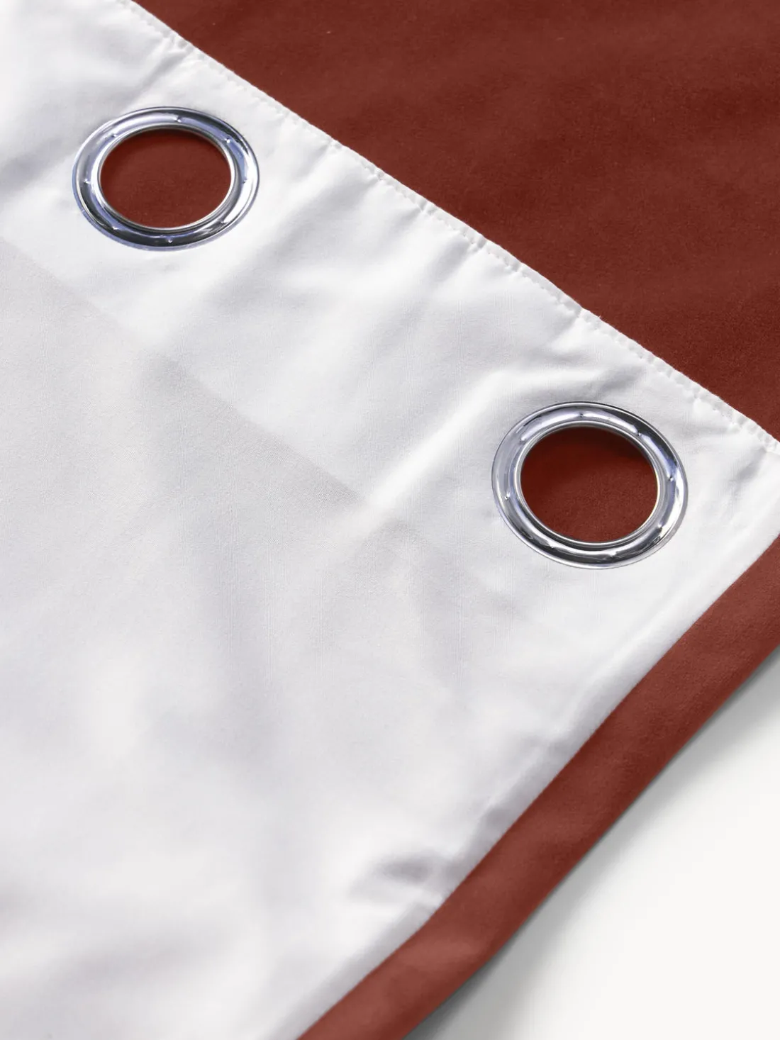 Cortinas oscurecedoras de terciopelo con ojales Rush, 2 uds.