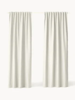 Cortinas semiopacas con multibanda Jensen, 2 uds.