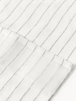 Cortinas semitransparentes con lazo Birch, 2 uds.