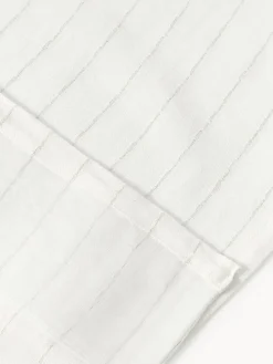 Cortinas semitransparente con cinta de lazo Birch, 2 uds.