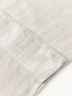 Cortinas semitransparente con cinta de lazo Birch, 2 uds.