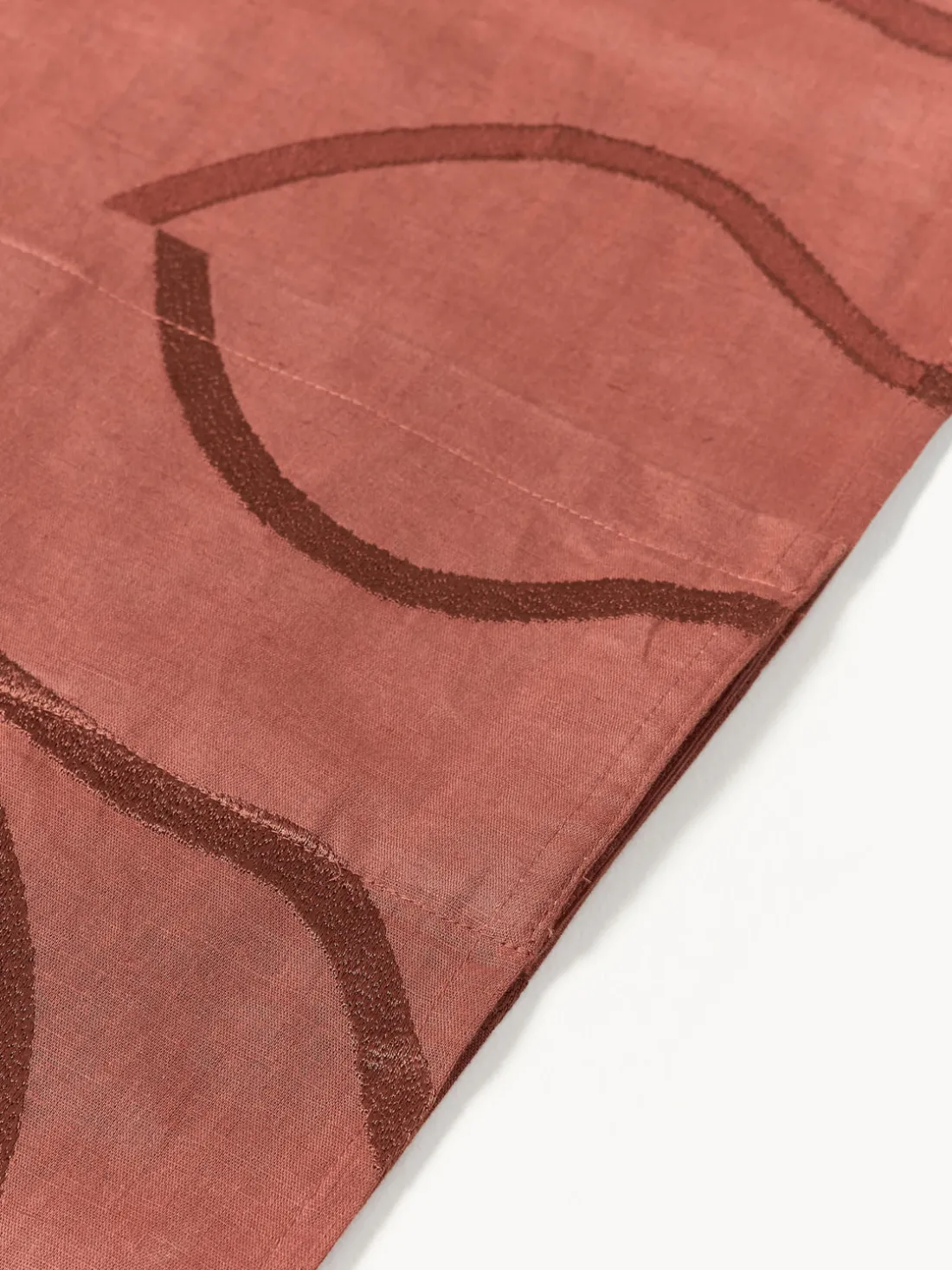 Cortinas semitransparentes con lazos Lidia, 2 uds.