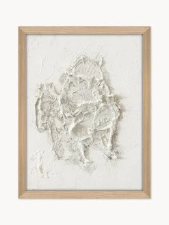 Cuadro con marco Playa Blanca en lienzo