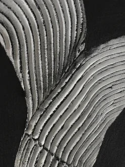 Cuadro con marco Raw Shape II, sobre lienzo