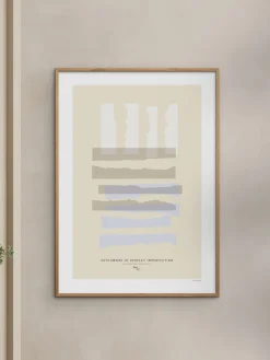 Cuadro de pared con marco Perfect Imperfection — No. 1