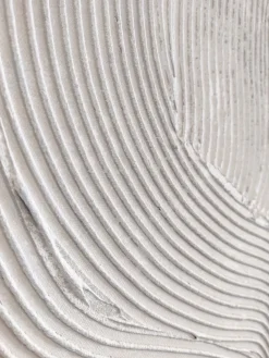 Cuadro en lienzo pintado a mano White Sculpture 1