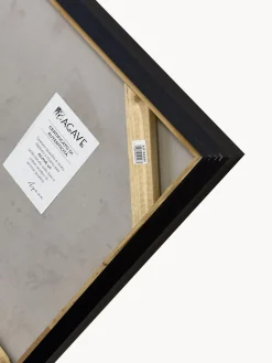 Cuadro en lienzo pintado a mano Blend, marco de madera