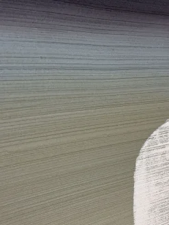 Cuadro en lienzo pintado a mano Kubrick, marco de madera