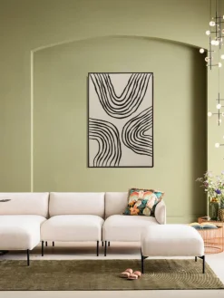 Cuadro en lienzo pintado a mano Bow