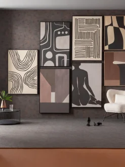 Cuadro en lienzo pintado a mano Bow