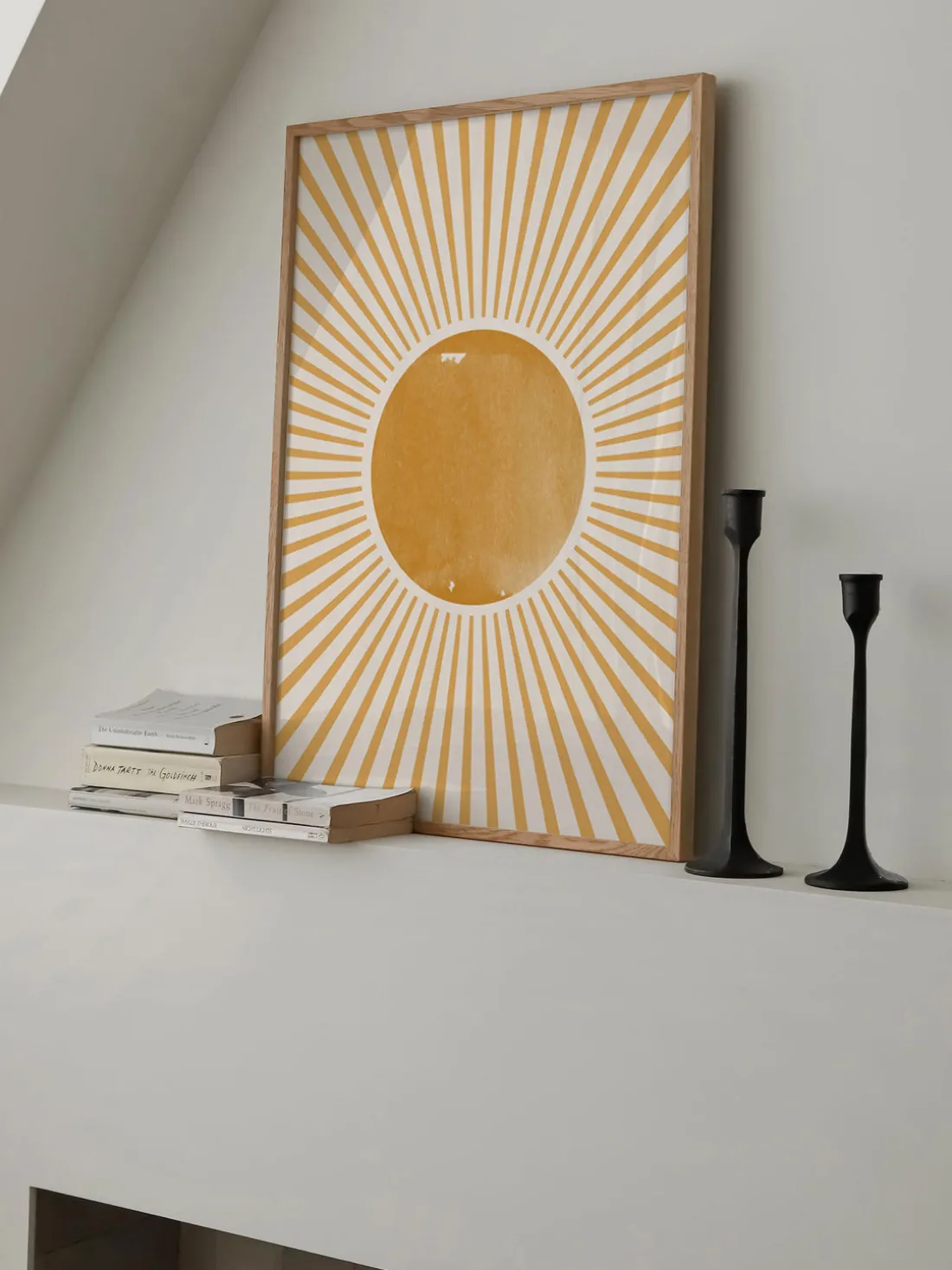 Cuadro enmarcado Boho Sun