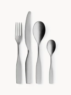 Cubertería cepillada mate Citterio, 4 comensales (16 pzas.)