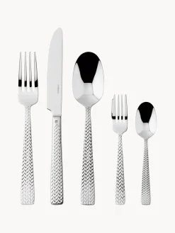 Cubertería de acero inoxidable Cortina, 6 comensales, 30 pzas.