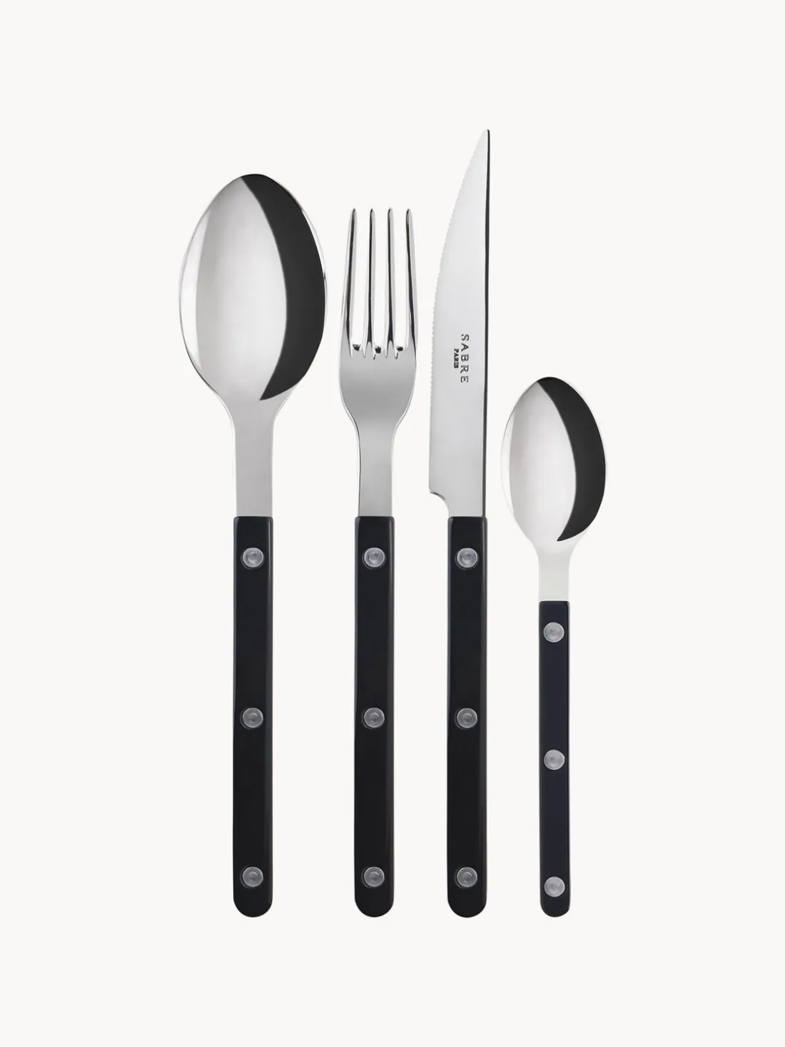 Cubertería de acero inoxidable Bistrot, tamaños diferentes