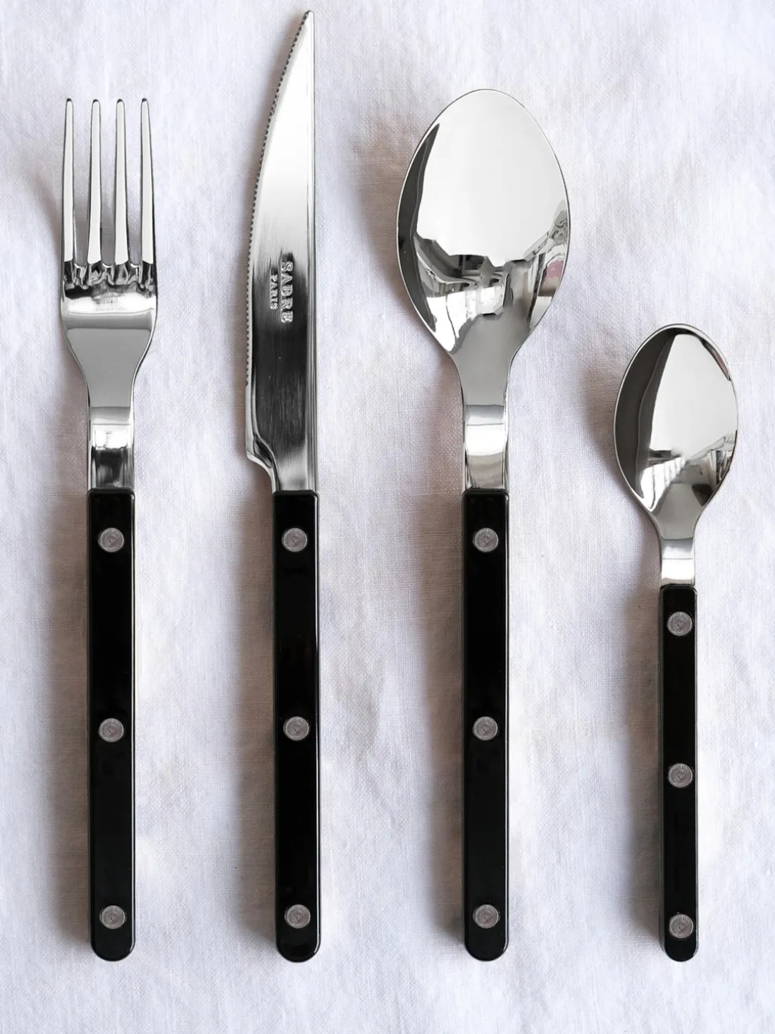 Cubertería de acero inoxidable Bistrot, tamaños diferentes