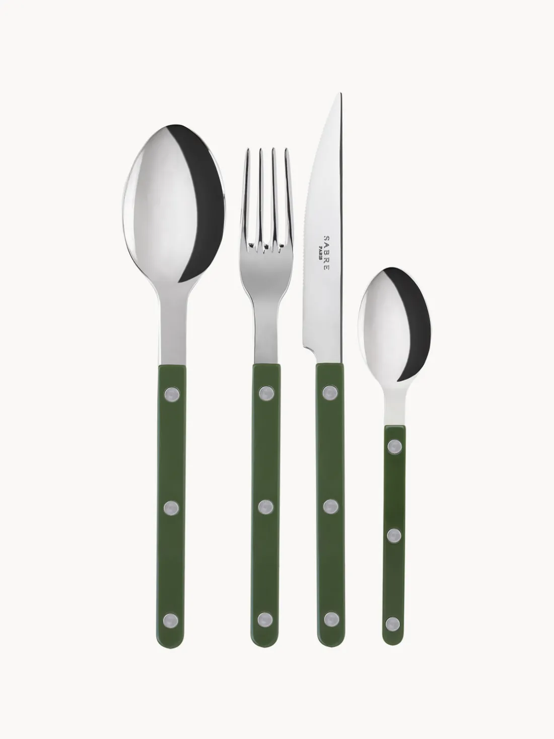 Cubertería de acero inoxidable Bistrot, tamaños diferentes