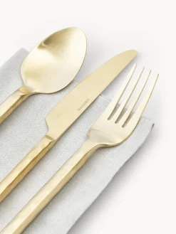 Cubertería pulida con look martillado Miles, 4 comensales (20 pzas.)