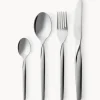 Cubertería pulida espejo Twist, 4 comensales (16 pzas.)