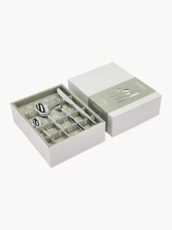 Cubertería pulida espejo Twist, 4 comensales (16 pzas.)