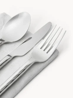 Cubertería pulida martillada Miles, 4 comensales (20 pzas.)