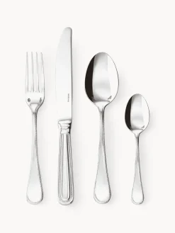 Cubertería pulida Perles, 6 comensales (24 pzas.)