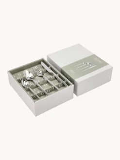 Cubertería satinada Dorotea, 4 comensales (16 pzas.)