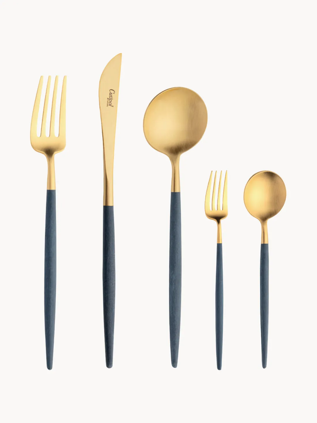 Cubiertos artesanal Goa, tamaños diferentes