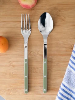 Cubiertos para ensalada de acero inoxidable Bistrot