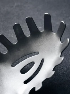 Cuchara para espaguetis plateado mate Daily