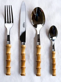 Cucharita de madera de bambú Panda