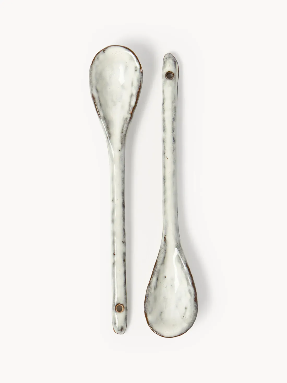 Cucharitas artesanales Nordic Sand, 2 uds.