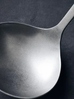 Cucharón plateado mate Daily