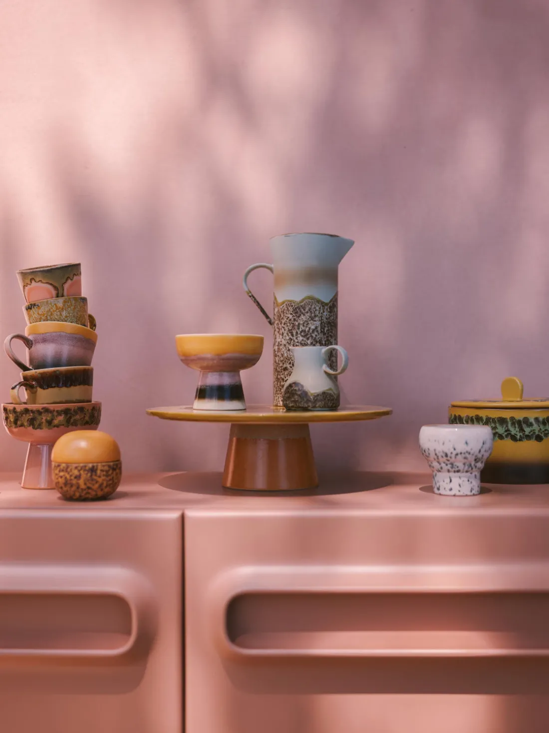 Cuenco artesanal 70's