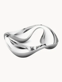 Cuenco de acero inoxidable con forma orgánica Cobra