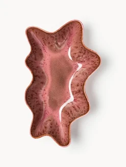 Cuenco de servir artesanal de gres Shell