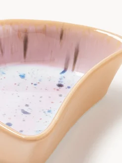 Cuenco de servir artesanal de gres Shell