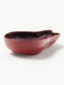 Cuenco de servir artesanal de gres Shell