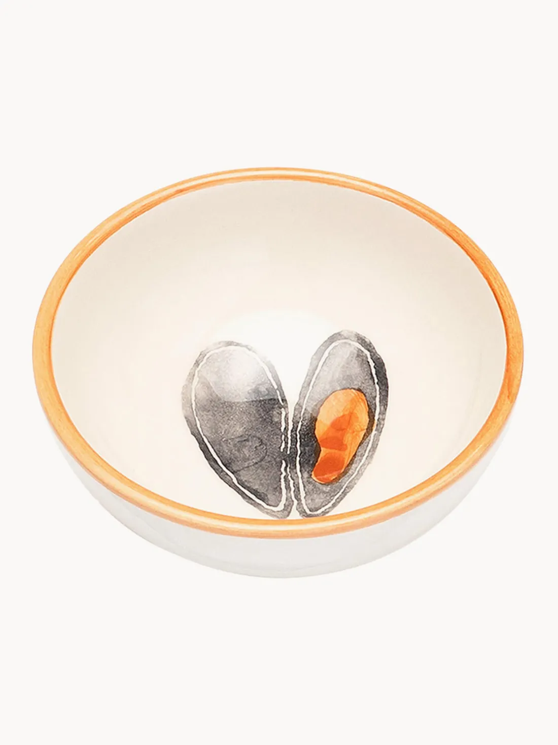 Cuenco pequeño pintado a mano Moules