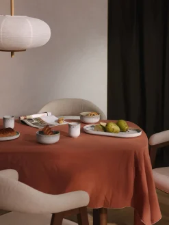 Cuencos artesanales con esmalte reactivo Danza, 4 uds.