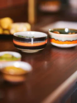 Cuencos artesanales de gres 70's, 4 uds.