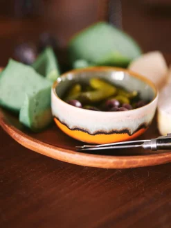 Cuencos artesanales de gres 70's, 4 uds.