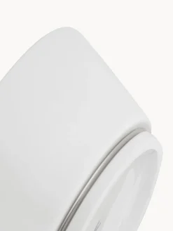 Cuencos artesanales de porcelana con borde platino pintado a mano Vitruv, 2 uds.