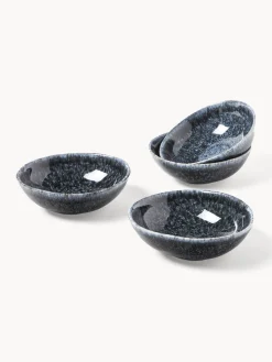 Cuencos artesanales en forma orgánica Macey, 4 uds.