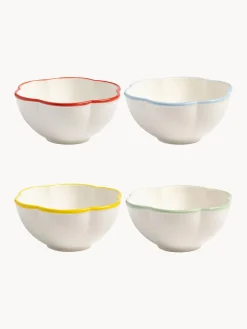 Cuencos artesanales Folk, 4 uds.