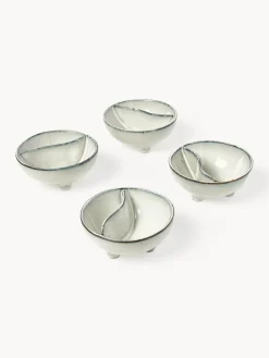 Cuencos artesanales Nordic Sand, 4 uds.
