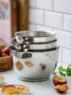 Cuencos de acero inoxidable Margrethe, 3 uds.
