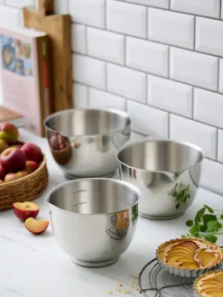 Cuencos de acero inoxidable Margrethe, 3 uds.