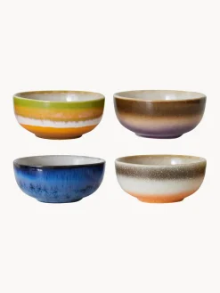 Cuencos pequeños pintados a mano 70's, 4 uds.