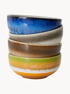 Cuencos pequeños pintados a mano 70's, 4 uds.