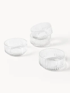 Cuencos soplados Aleo, 4 uds.